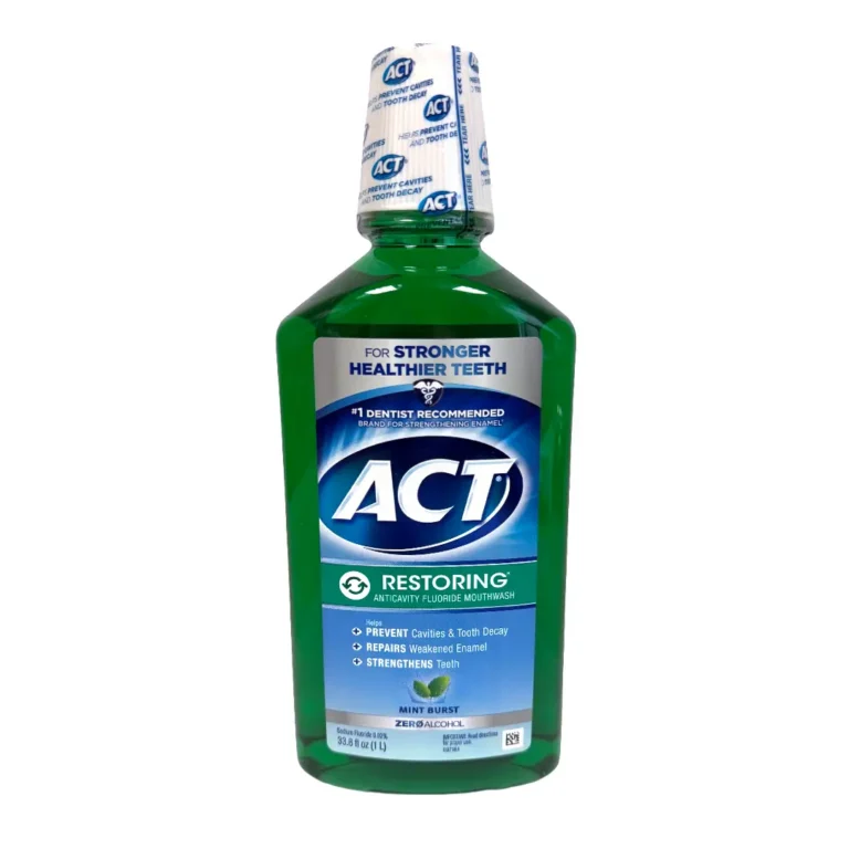 ACT mouthwash.